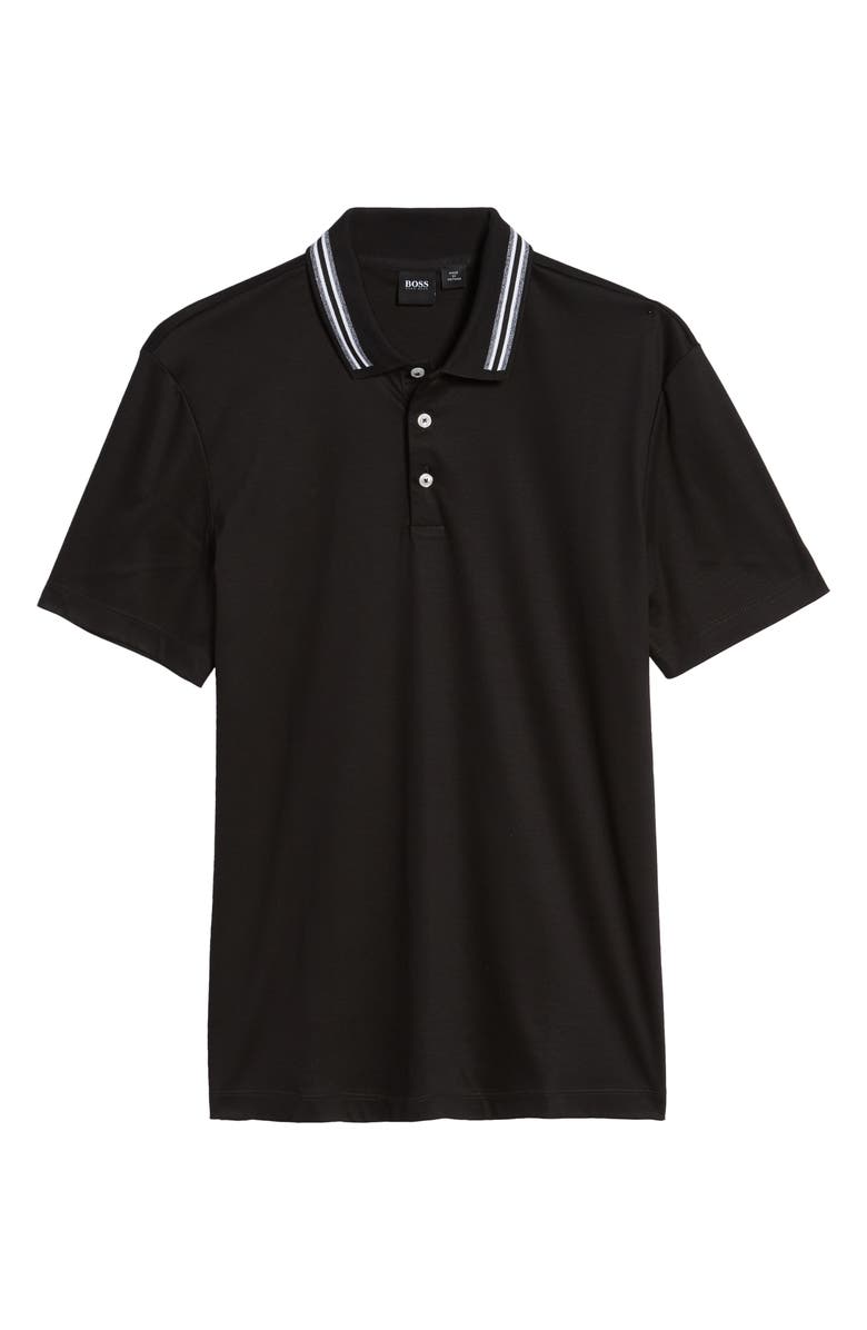 BOSS Piket Tipped Collar Polo, Alternate, color, 