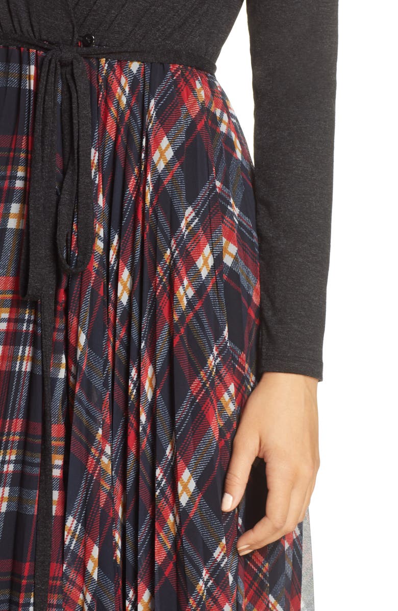 French Connection Armo Long Sleeve Midi Dress, Alternate, color,