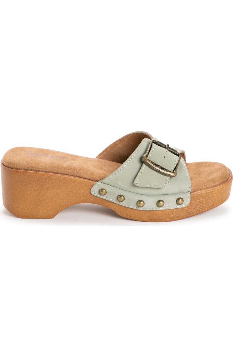 MUK LUKS Cora Sandal, Alternate, color, Sage