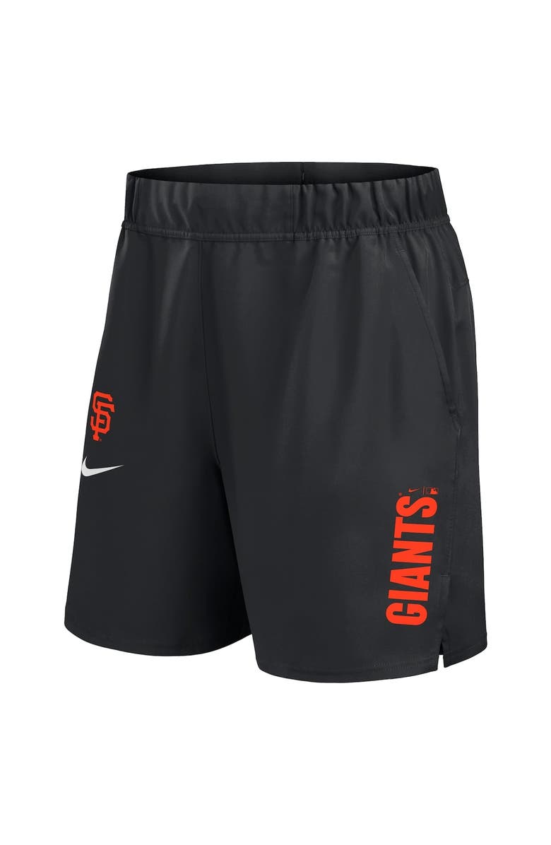 Nike Men's Nike Black San Francisco Giants Woven Victory Performance Shorts, Alternate, color, Black