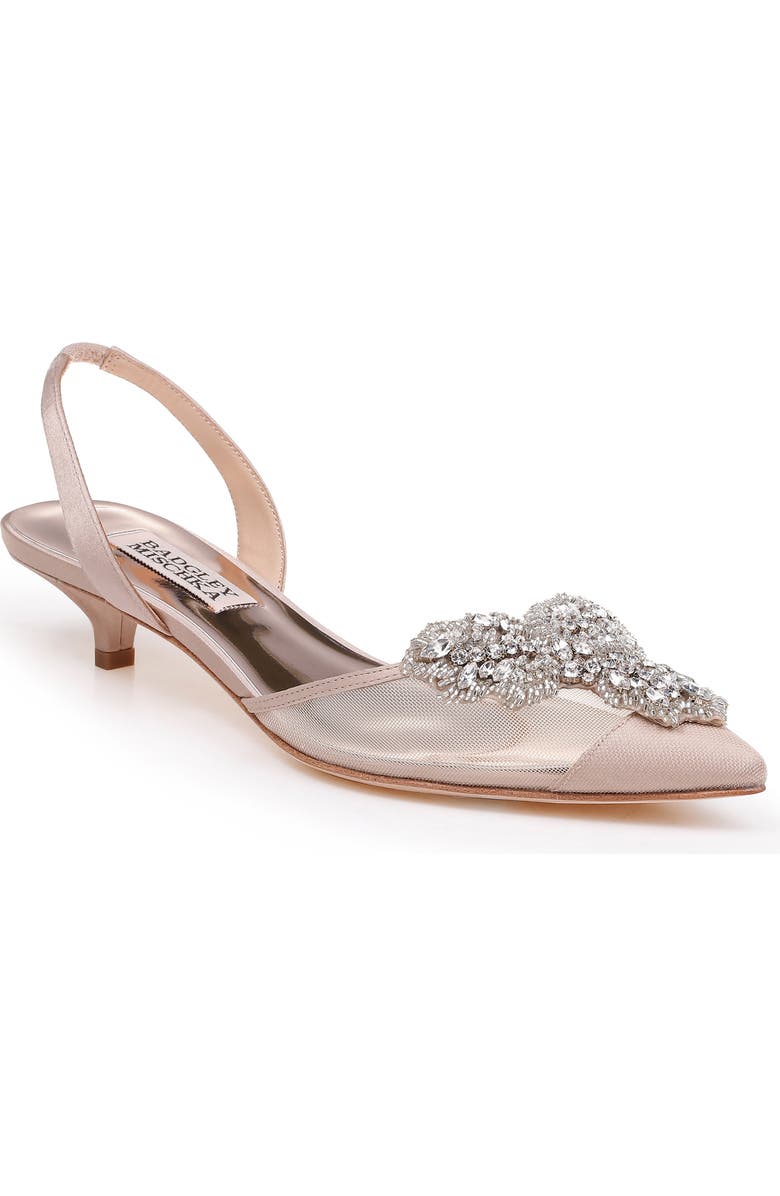 Badgley Mischka Collection Badgley Mischka Vera Embellished Pump, Main, color,