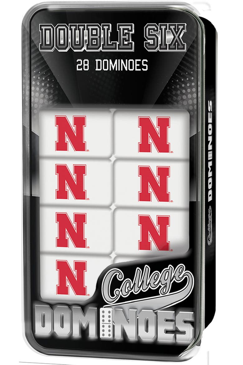 Nebraska Cornhuskers Dominoes, Main, color, Multicolor