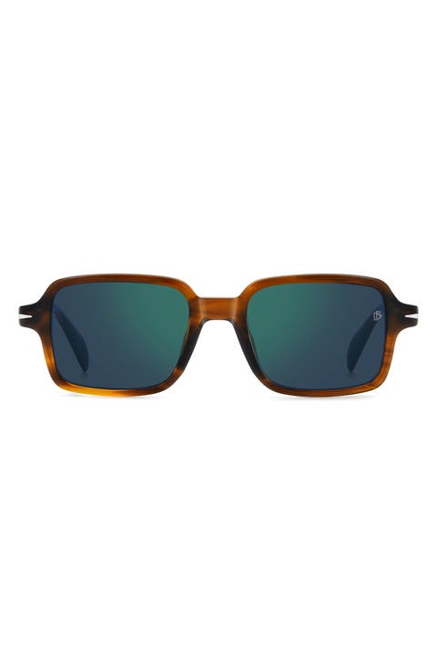 51mm Rectangular Sunglasses