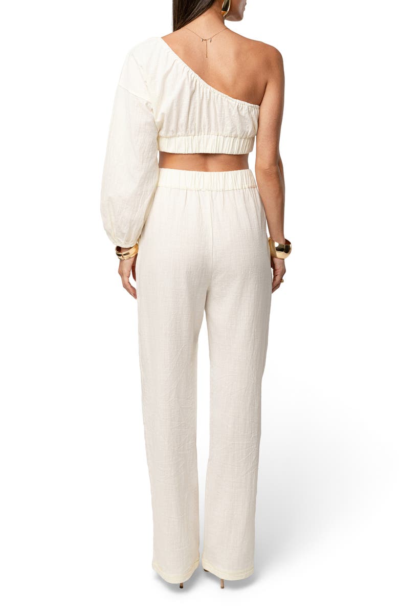 JLUXLABEL Coastal Tide Top & Pants, Alternate, color, Ivory