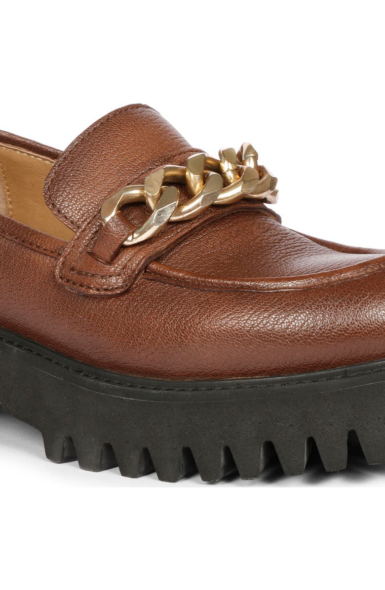 SAINT G Donna Platform Loafer, Alternate, color, Brown