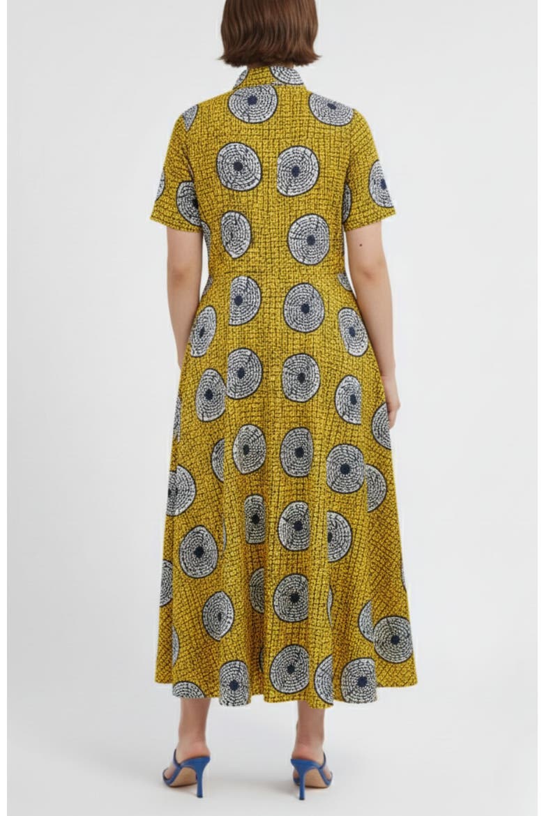Feyi Shirt Dress, Alternate, color, Yellow