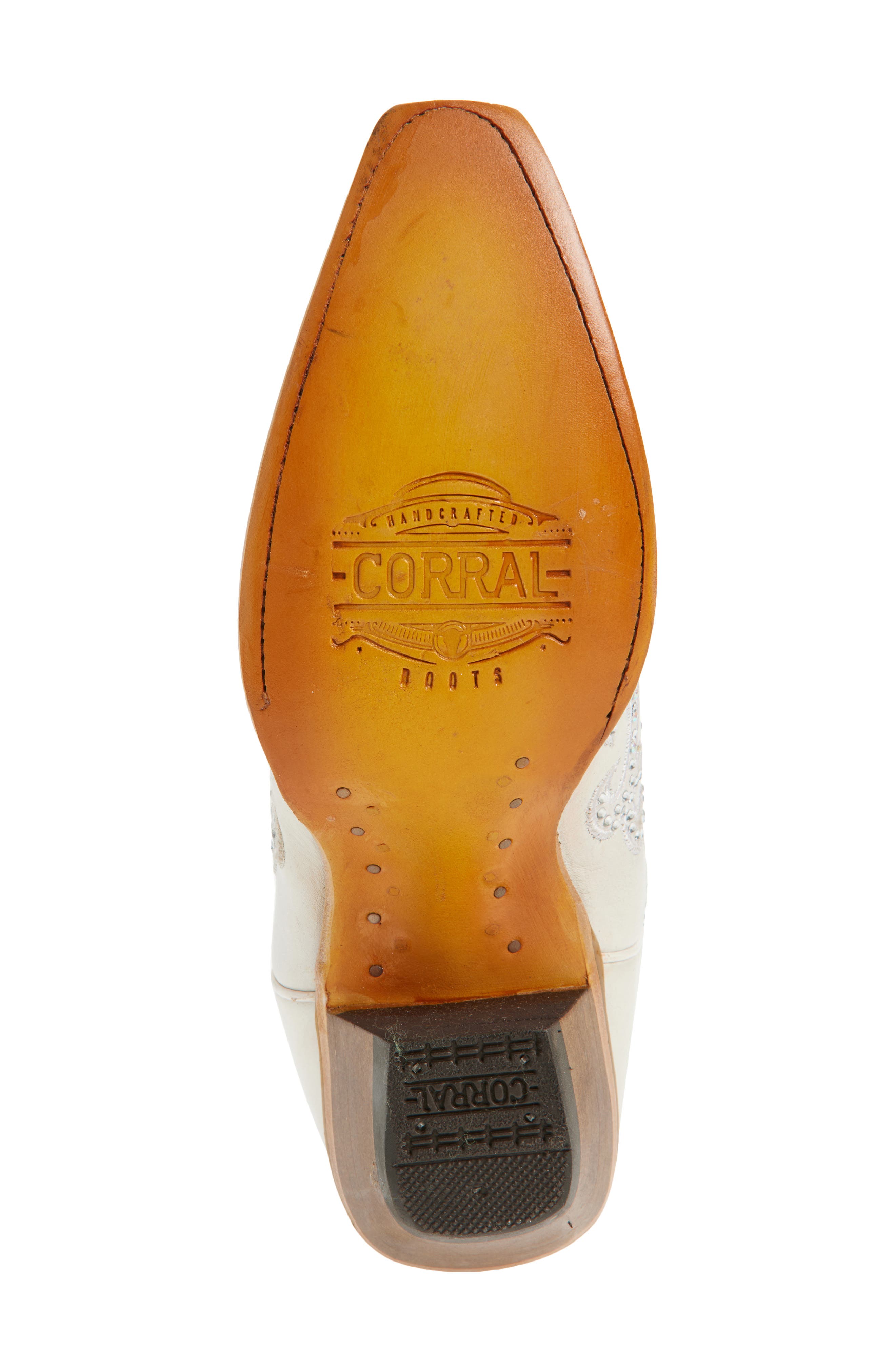 CORRAL Crystal & Embroidered Western Boot, Alternate, color, 