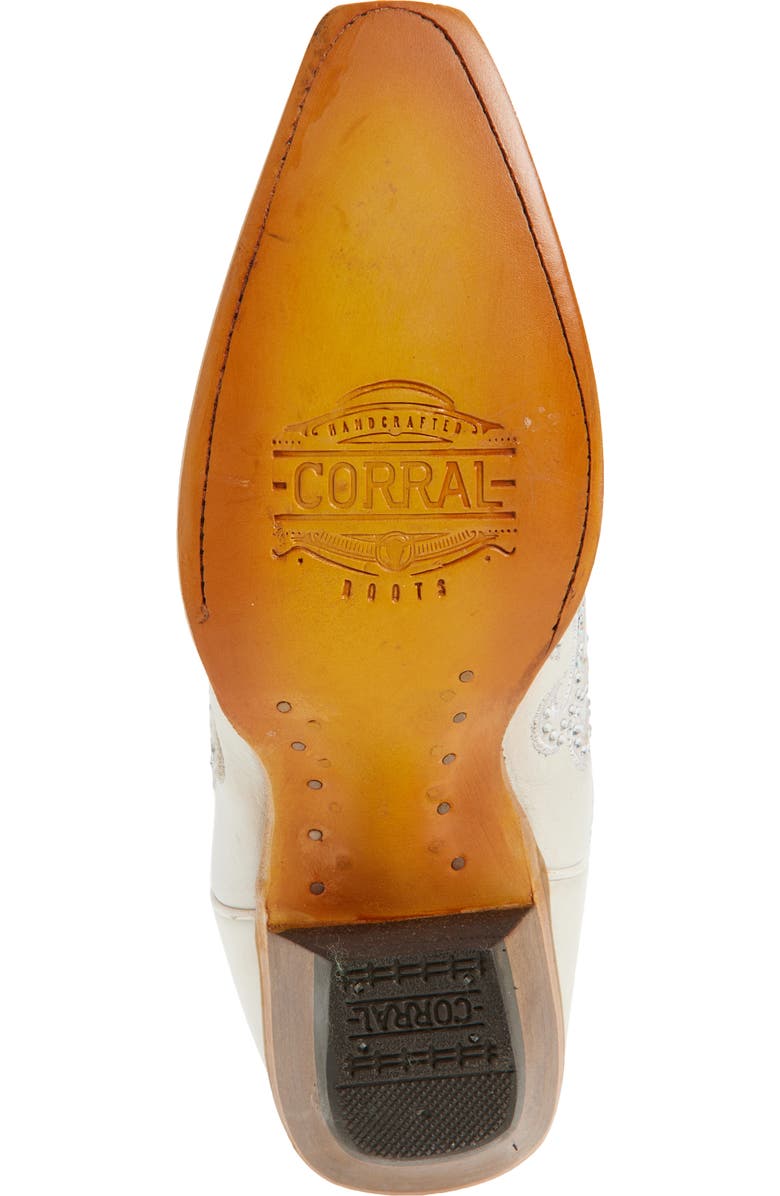 CORRAL Crystal & Embroidered Western Boot, Alternate, color,
