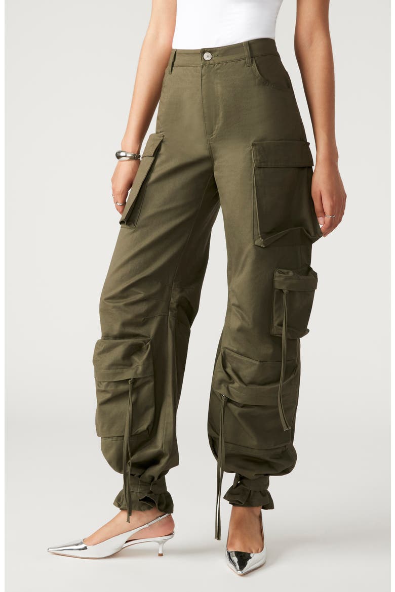Duo Wide Leg Cargo Pants, Main, color, OLIVE