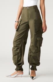Steve Madden Duo Wide Leg Cargo Pants