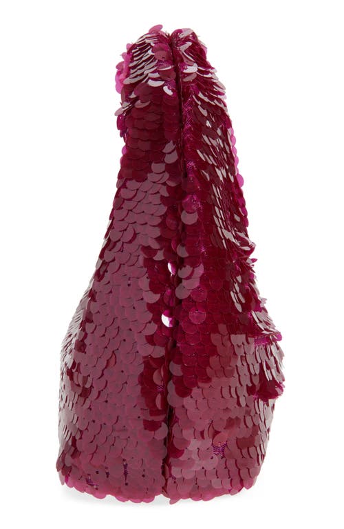 Dolce Vita Dahlia Sequin Shoulder Bag In Red