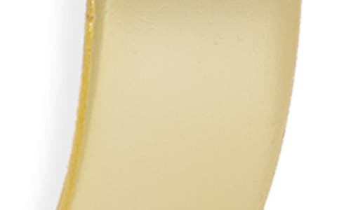 Argento Vivo Sterling Silver J-hoop Earrings In Gold