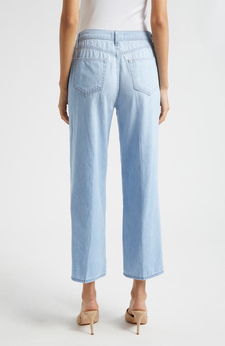 L'AGENCE June High Waist Crop Stovepipe Jeans, Alternate, color, Dakota