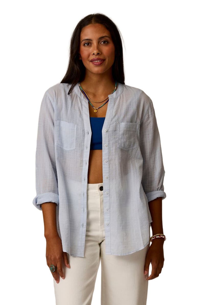 Carve Designs Dylan Textured Tunic, Main, color, Arctic