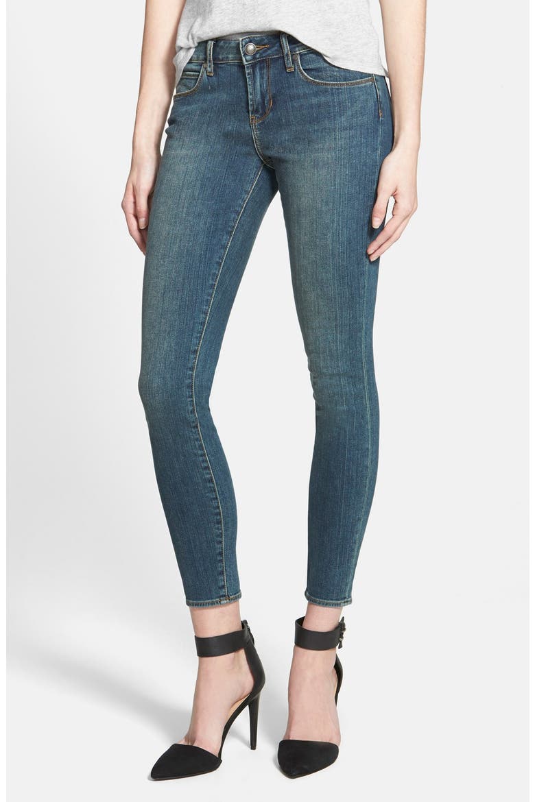 'Sarah' Skinny Jeans, Main, color, MEDUIM WASH
