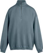 SKIMS Slouchy Half Zip Pullover