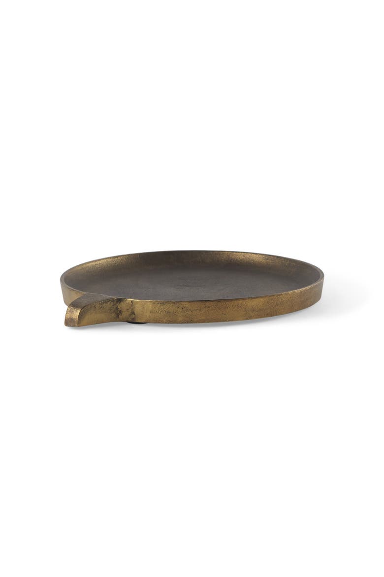 Marlowe Aluminium Tray, Main, color, Gold