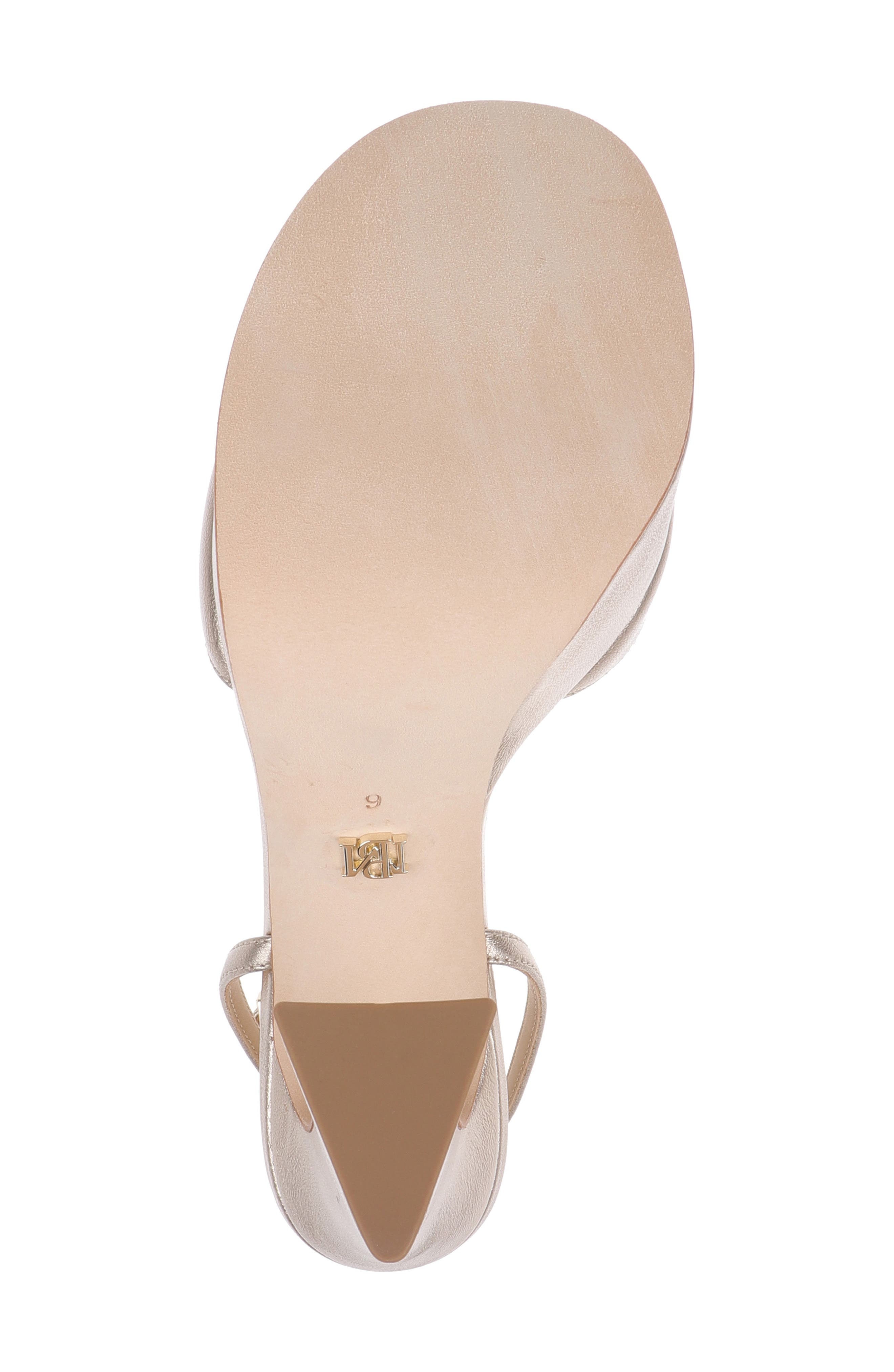 Romina Ankle Strap Platform Sandal, Alternate, color, CHAMPG MET