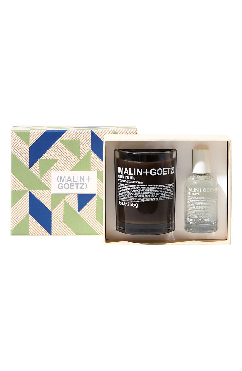 MALIN+GOETZ That's the Spirit Candle & Eau de Parfum Gift Set $156 Value, Main, color, 