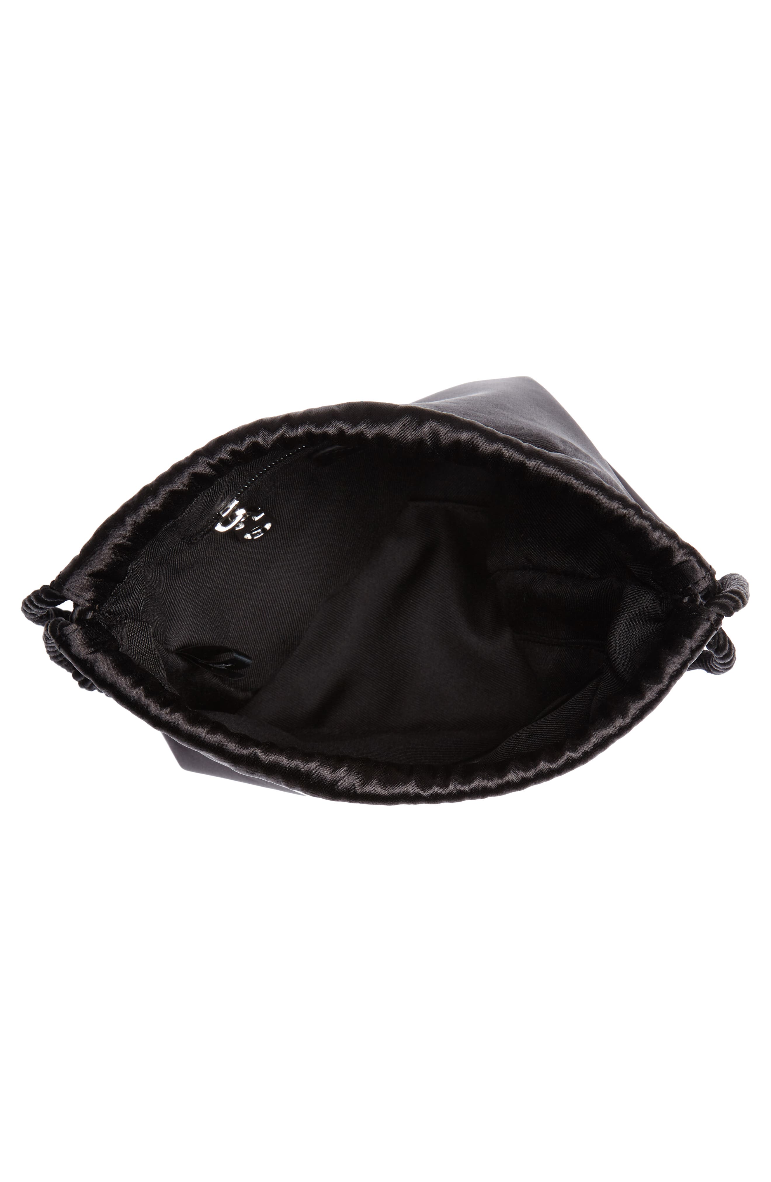 Trouvé Tassel Satin Pouch, Alternate, color, 