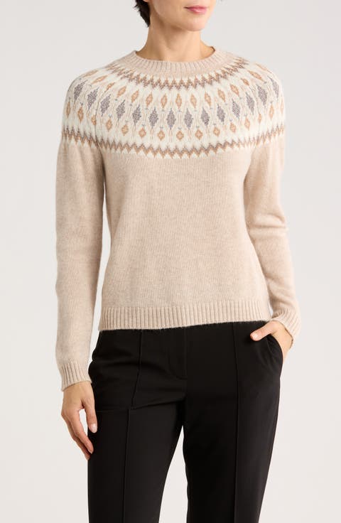 Fair Isle Crewneck Sweater