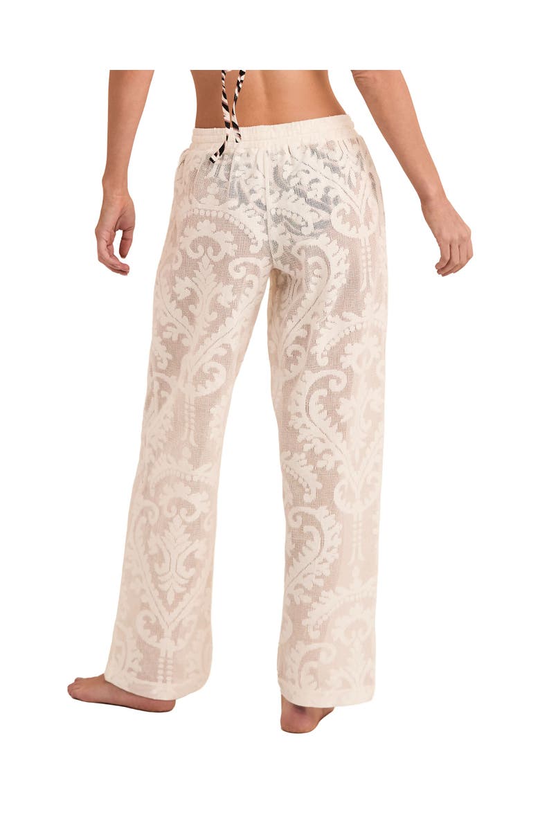 Adore Me Jenny Swimwear Cover-Up Pants Bottom, Alternate, color, White