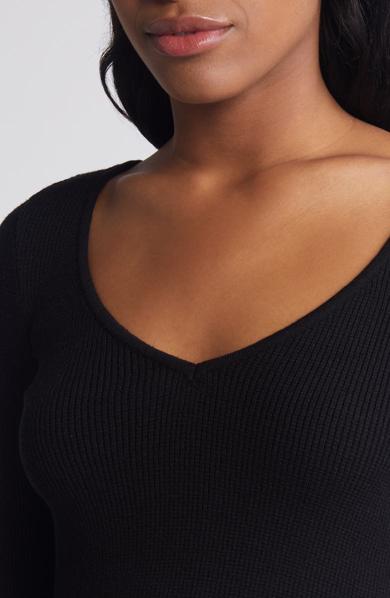 PacSun Woodland Waffle Stitch Crop Sweater, Alternate, color,