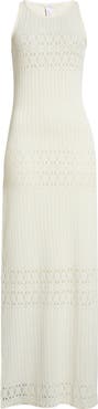 Cosita Linda Open Stitch Sleeveless Cover-Up Maxi Dress