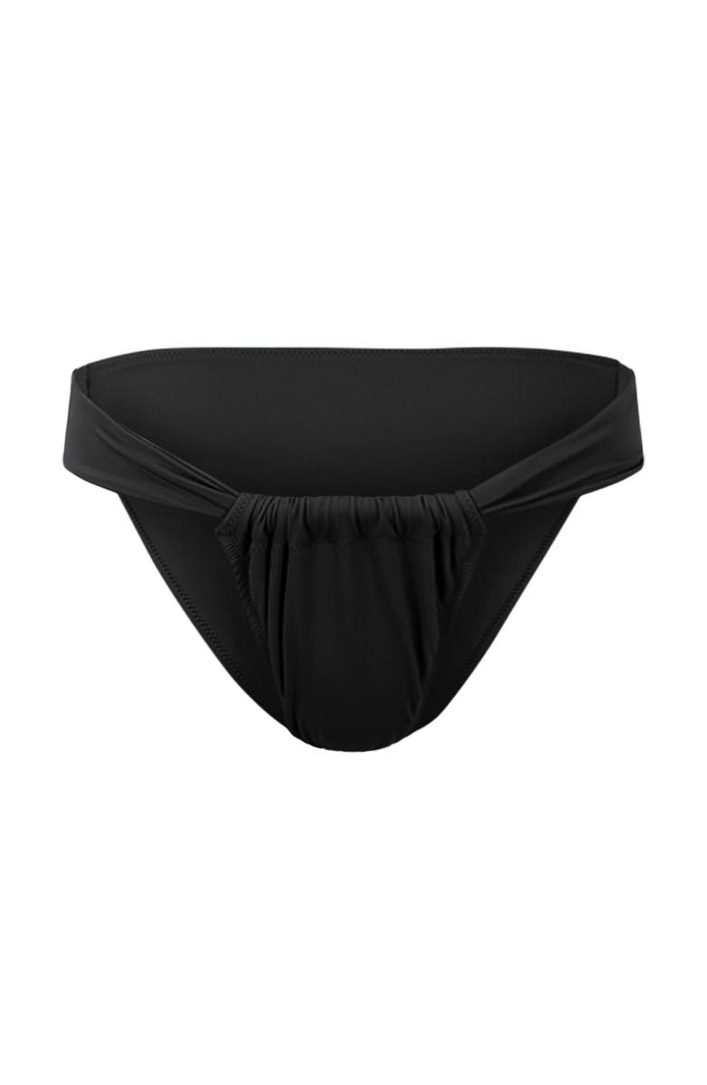Adore Me Bobbie Swimwear Bikini Panty, Alternate, color, Black