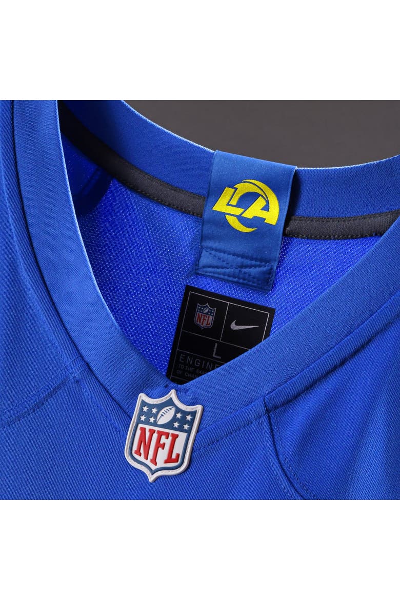 Men's Nike Royal Los Angeles Rams Ty Simpson Team Game Jersey, Alternate, color, Royal