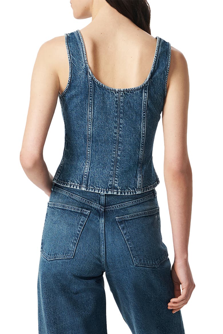 Poppy Denim Vest, Alternate, color, ADELINE