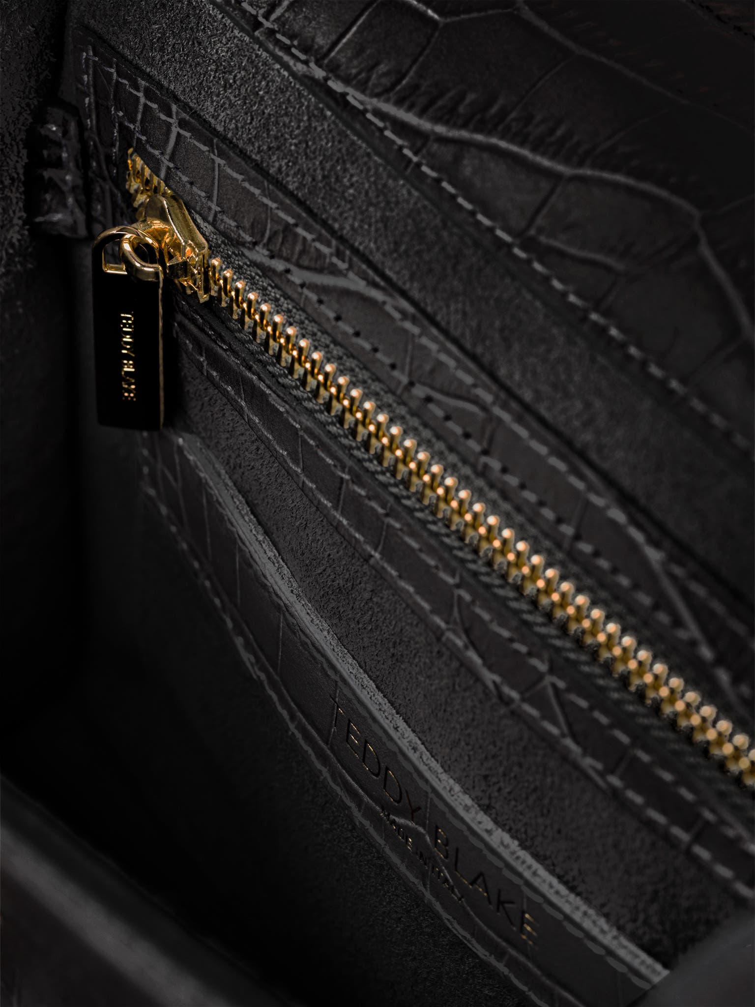 Teddy Blake Ava Croco  9", Alternate, color, Black