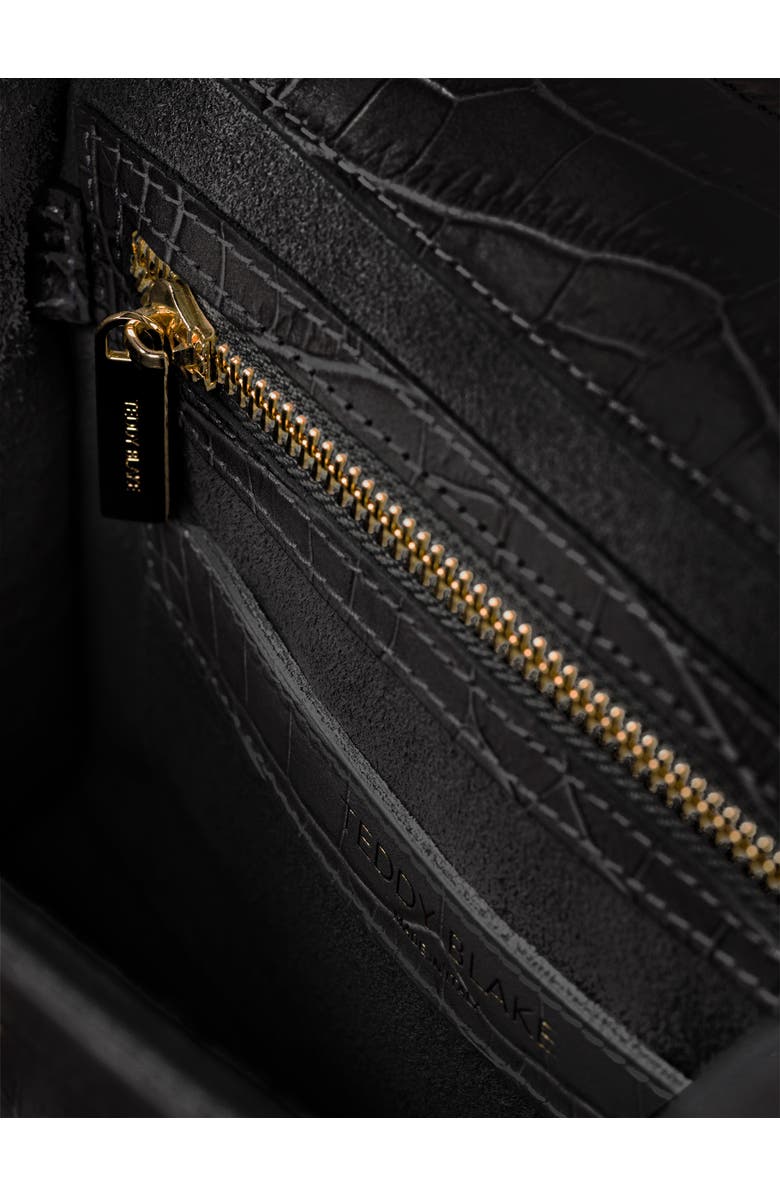 Teddy Blake Ava Croco 9", Alternate, color, Black