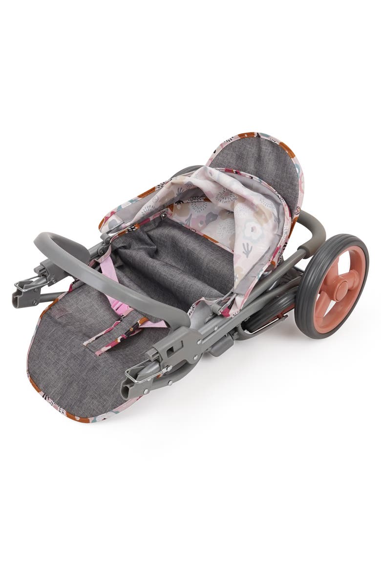 509 Crew Melange Flora Mabelle Duo Twin Doll Stroller 2 Dolls 18", 3+, Alternate, color, Multicolored