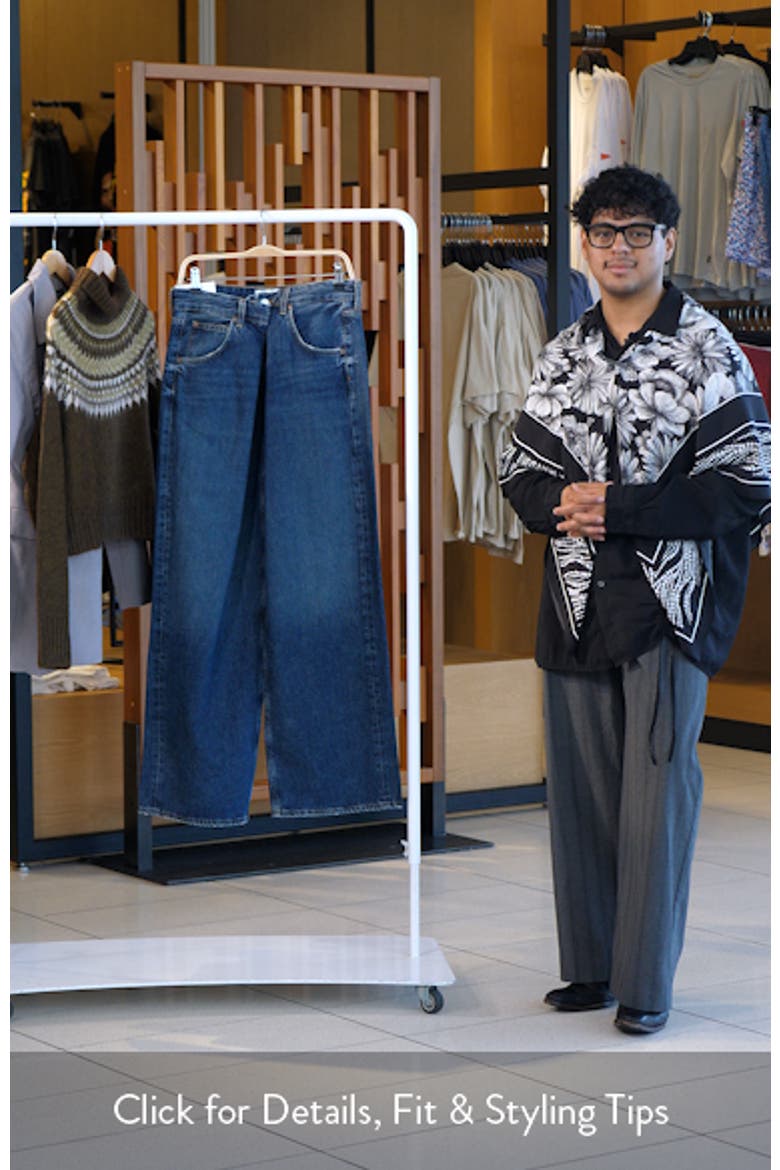 Vana Fold Waistband Wide Leg Jeans video