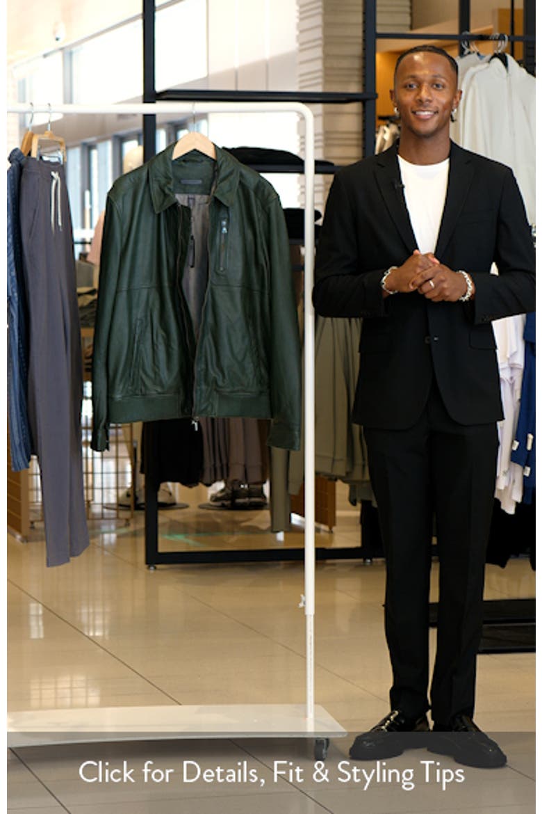 Kai Leather Aviator Jacket video