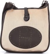 Pre-Owned Hermes Evelyne Bag Gen III Toile and Leather PM