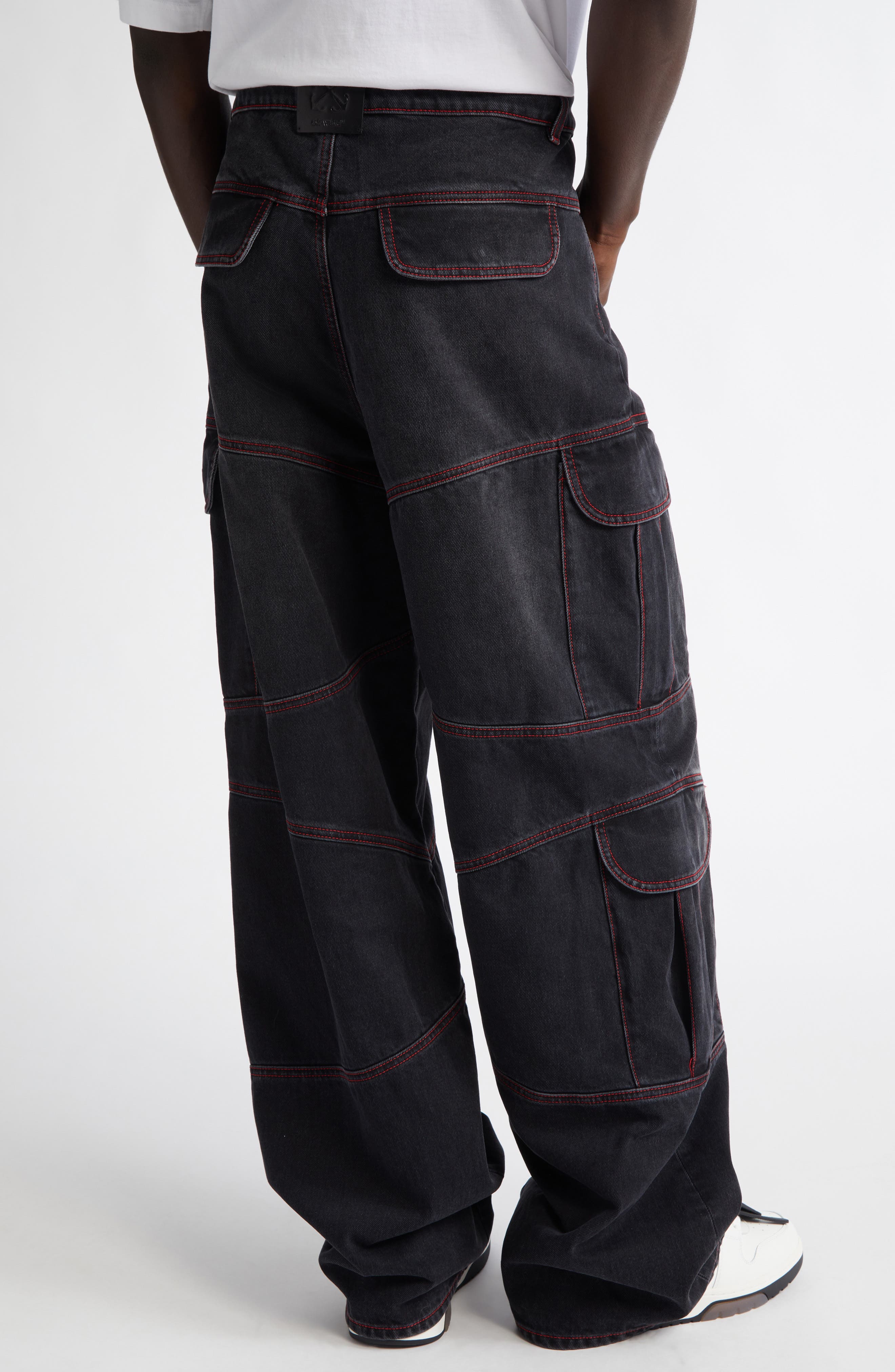 Off-White Script Samurai Straight Leg Jeans (Men) | Nordstromrack