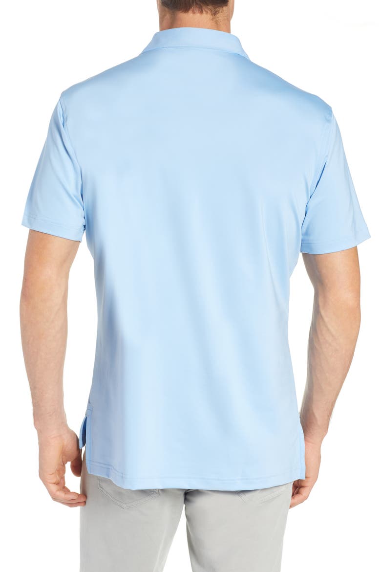 Sean Regular Fit Stretch Jersey Polo, Alternate, color, COTTAGE BLUE