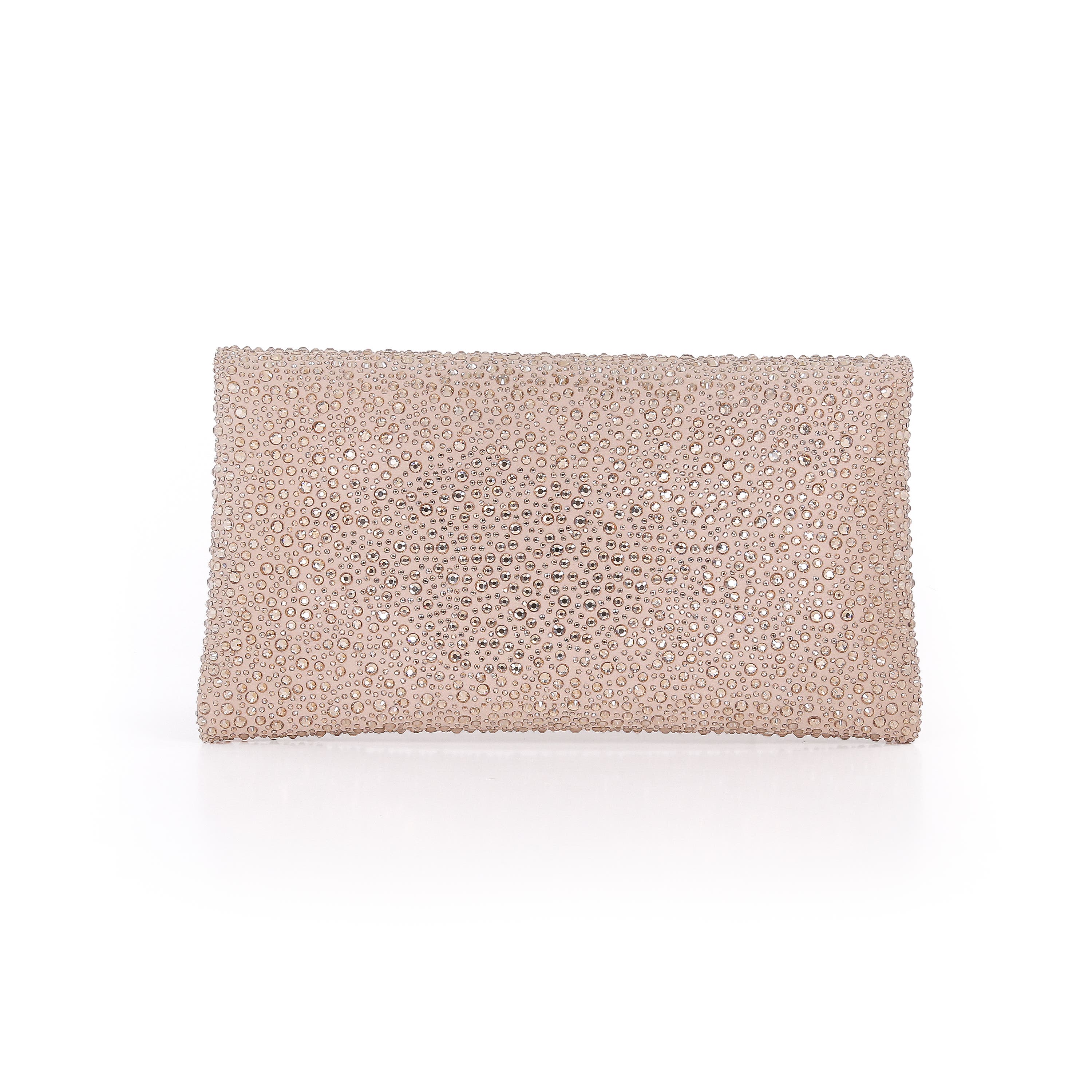 Juliet Mixed Crystal Envelope Clutch, Alternate, color, Champagne