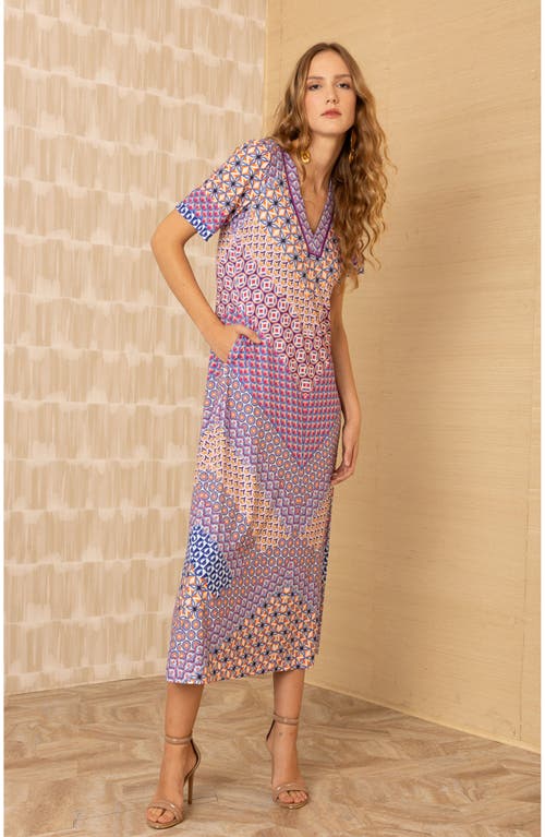 Hale Bob Rayne Jersey Maxi Dress In Multi