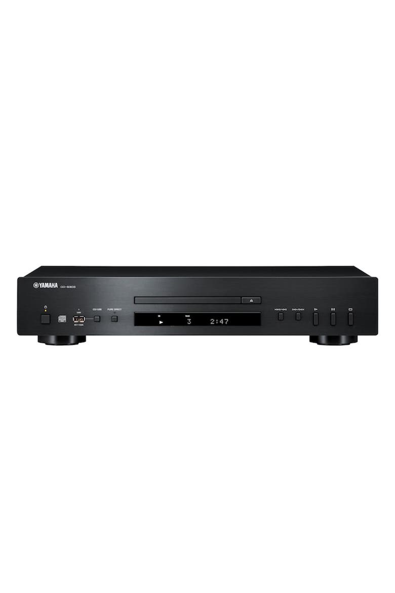 CD-S303 CD Player with MP3/WMA/LPCM/FLAC/USB Compatibility, Alternate, color, Black