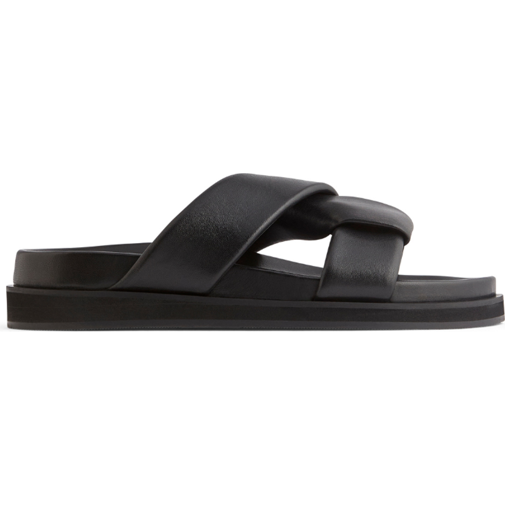 Neil J. Rodgers Obi Sandal In Black Nappa