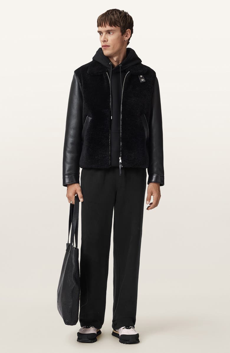 AllSaints Asher Sweatpants, Alternate, color, Jet Black