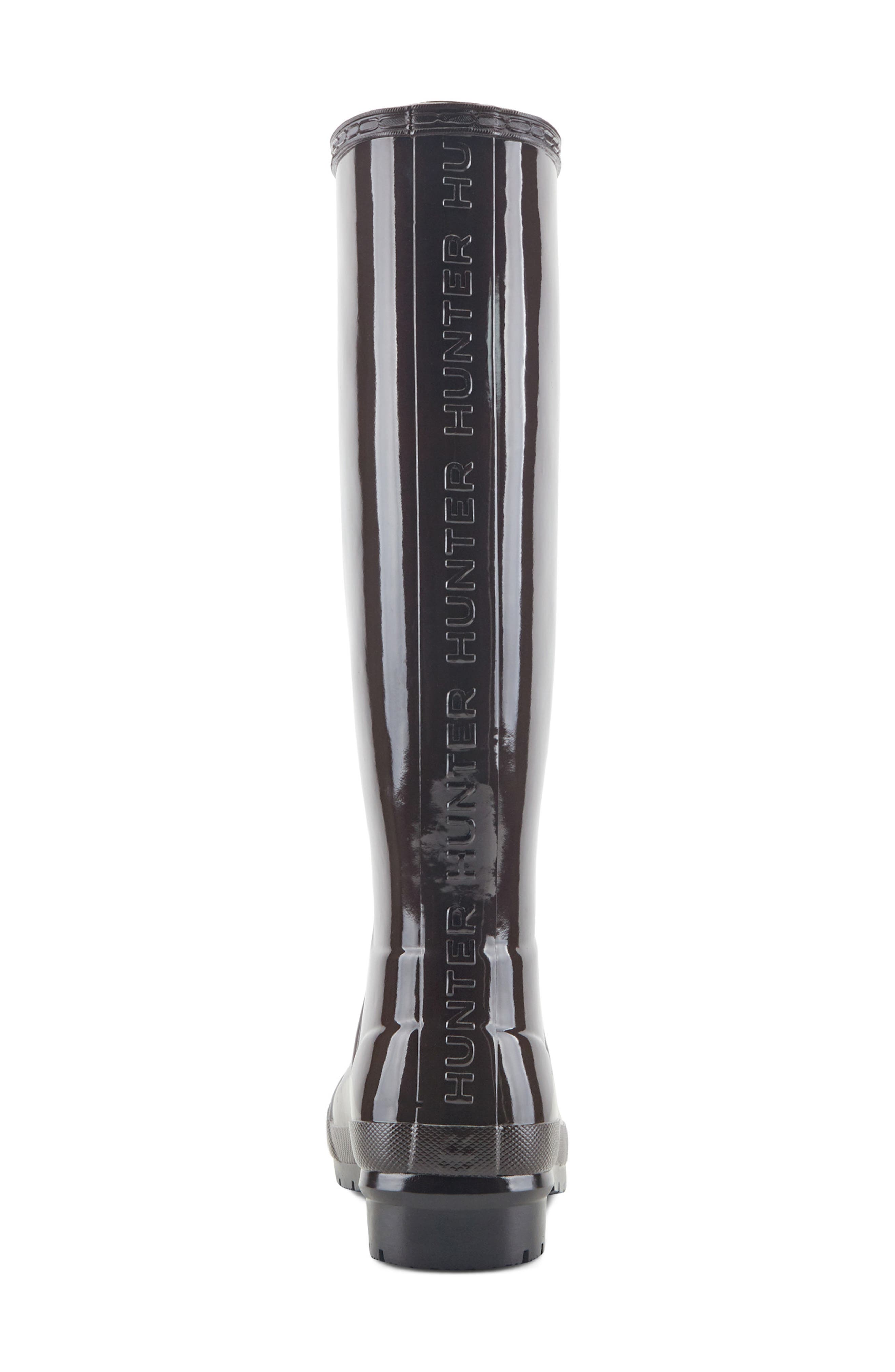 Lily Waterproof Rain Boot, Alternate, color, DARK BROWN 200