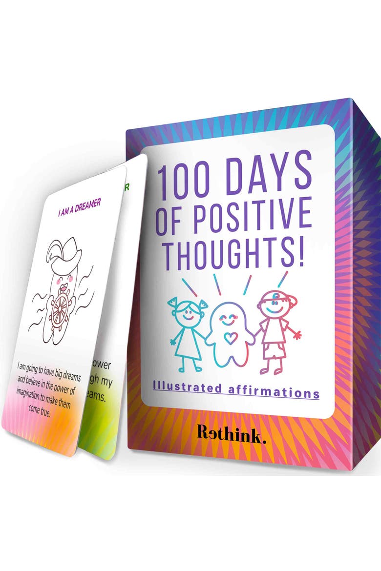 Positive Affirmation and Meditation Kids Cards, Main, color, Affirmation Kids