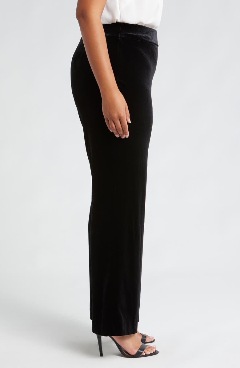 Anne Klein Pull-On Wide Leg Pants, Alternate, color, 