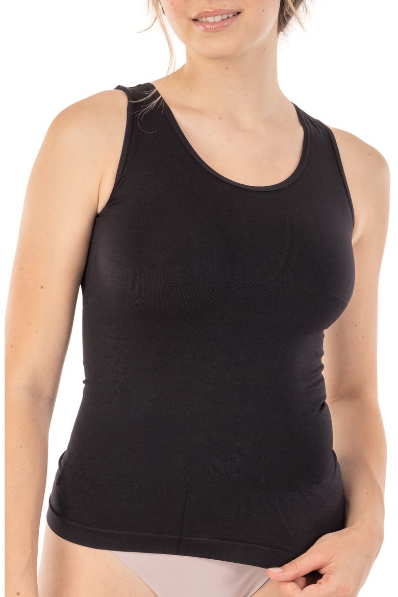Seamless Shaping Camisole, Main, color, BLACK