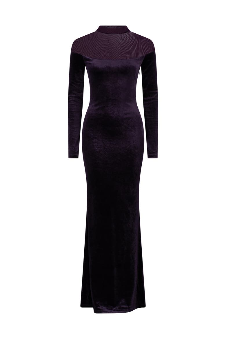 Benn Gown, Alternate, color, Blackberry