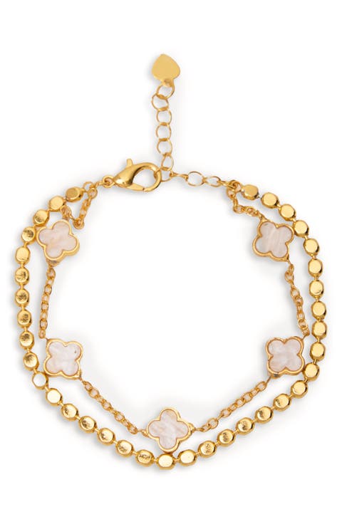 Clover Charm Bracelet